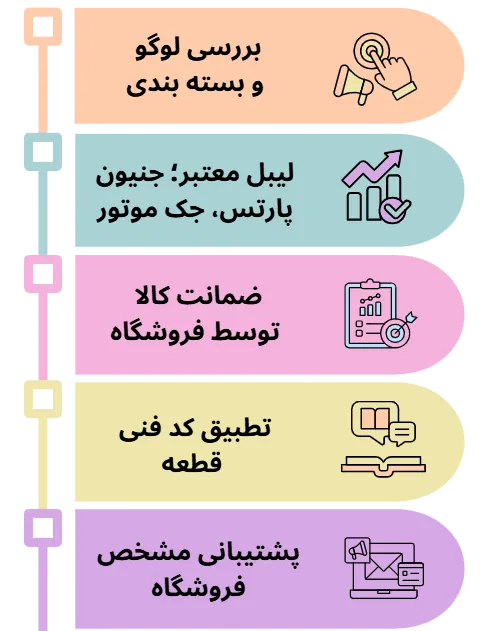 نکاتی برای خرید لوازم یدکی kmc t8
