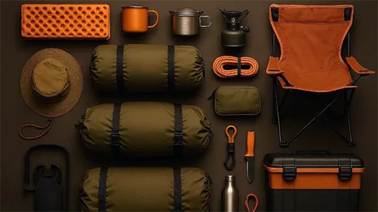 تجهیزات برای کمپینگ و آفرود