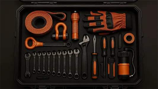 جعبه ابزار برای ماشین آفرودی مانند کی ام سی t9